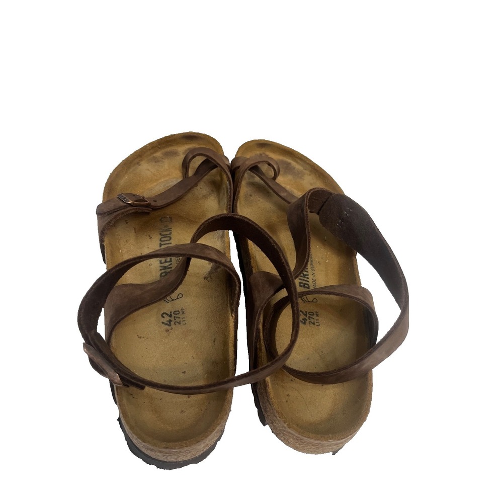 Birkenstock Gizeh Women's Size 11 US 42 EU Brown Sandals - Picture 4 of 5